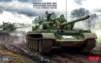 T-55A Medium Tank Mod. 1981 (With Workable Track Links)