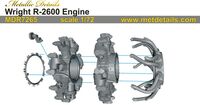Wright R-2600 Twin Cyclone Engine (1 piece) - Image 1
