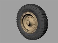 Drive Wheels for Sd.Kfz 11 & 251 (Gelande Pattern A)