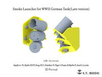 Smoke launcher for WWII German Tank - Late version)