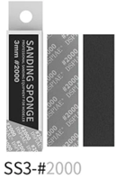 SS3-2000 3mm #2000 SANDING SPONGE 5 PCS