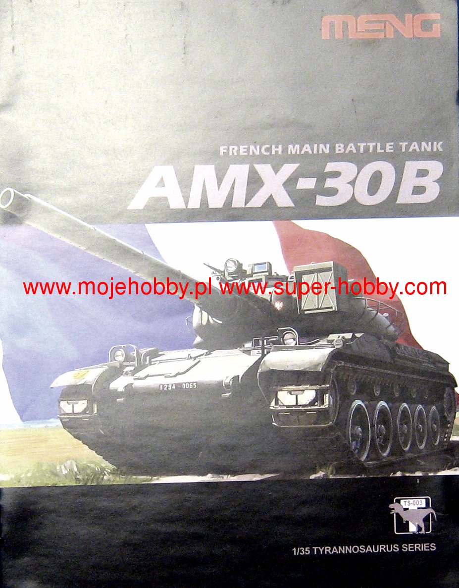 1/35 フランス戦車 AMX-30B【TS-003】 | モンモデル | MENG.TS