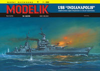 USS INDIANAPOLIS amerykaski ciki krownik z II wojny wiatowej