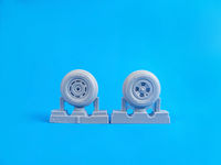 Tempest Mk. II/V/VI- Square Tread Pattern Mainwheels for Special hobby kit - Image 1