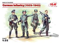 German Infantry (1939-1942) (4 figures) (100% new molds)