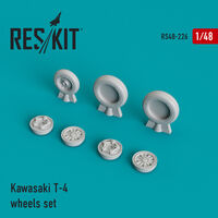 Kawasaki T-4 wheels set