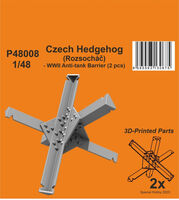 Czech Hedgehog (Rozsochac) - WWII Anti-Tank Barrier (2 pcs) - Image 1