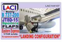 Boeing 737-200 with JT8D-15 Spoilers Flaps Landing Configuration for Eastern Express kit - Image 1
