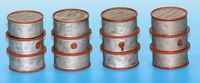 German 200 l Fuel Drums Set #2 - Image 1