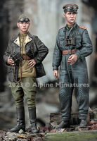 WW2 Soviet Tank Officer Set (2 figures) - Image 1