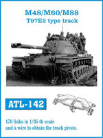 Tracks for M48 / M60 / M88 - T97E2 Type Track - Image 1