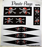 Pirate flags - set type C