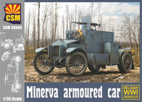 Minerva Armoured Car Belgian WWI Armour - Image 1