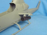 XM159 2.75 inch rocket launcher (for AH-1GICM, Special Hobby and Revell kits)