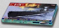 U 176 U Boot Type Ixc German Submarine Turm Ii Model Do Sklejania Mirage Hobby