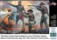 Do or die! 18th North Carolina Infantry Regiment, Army of Northern Virginia, Battle of Chancellorsville, May, 2nd, 1863. American Civil War Series. - Image 1