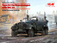 Type G4 Partisanenwagen with MG 34 WWII German vehicle