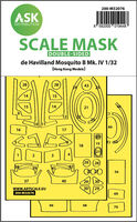 de Havilland Mosquito B Mk.IV Double-Sided Fit Mask (For Hong Kong Models)