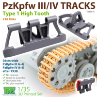 PzKpfw.III/IV Tracks Type 1 High Tooth - Image 1