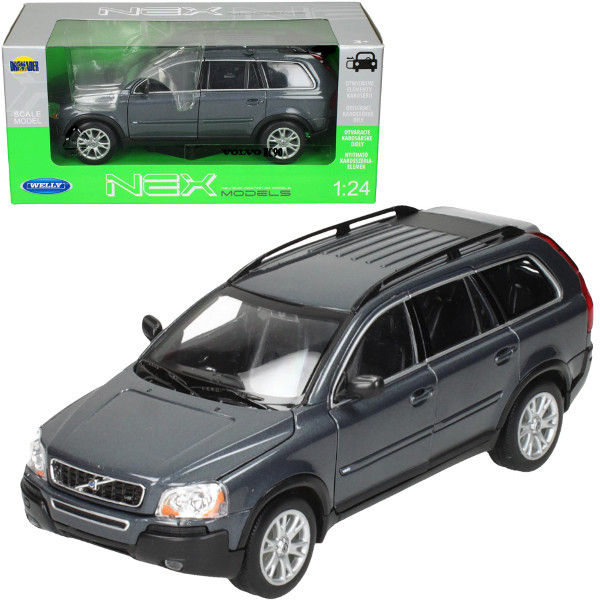 Volvo XC90, grafitowy die cast gotowy model