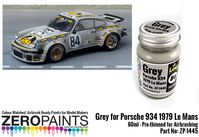 1445 Grey for Porsche 934 1979 #84 Le Mans Matt