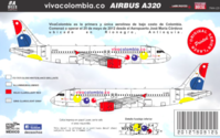 Airbus A320 Vivacolombia