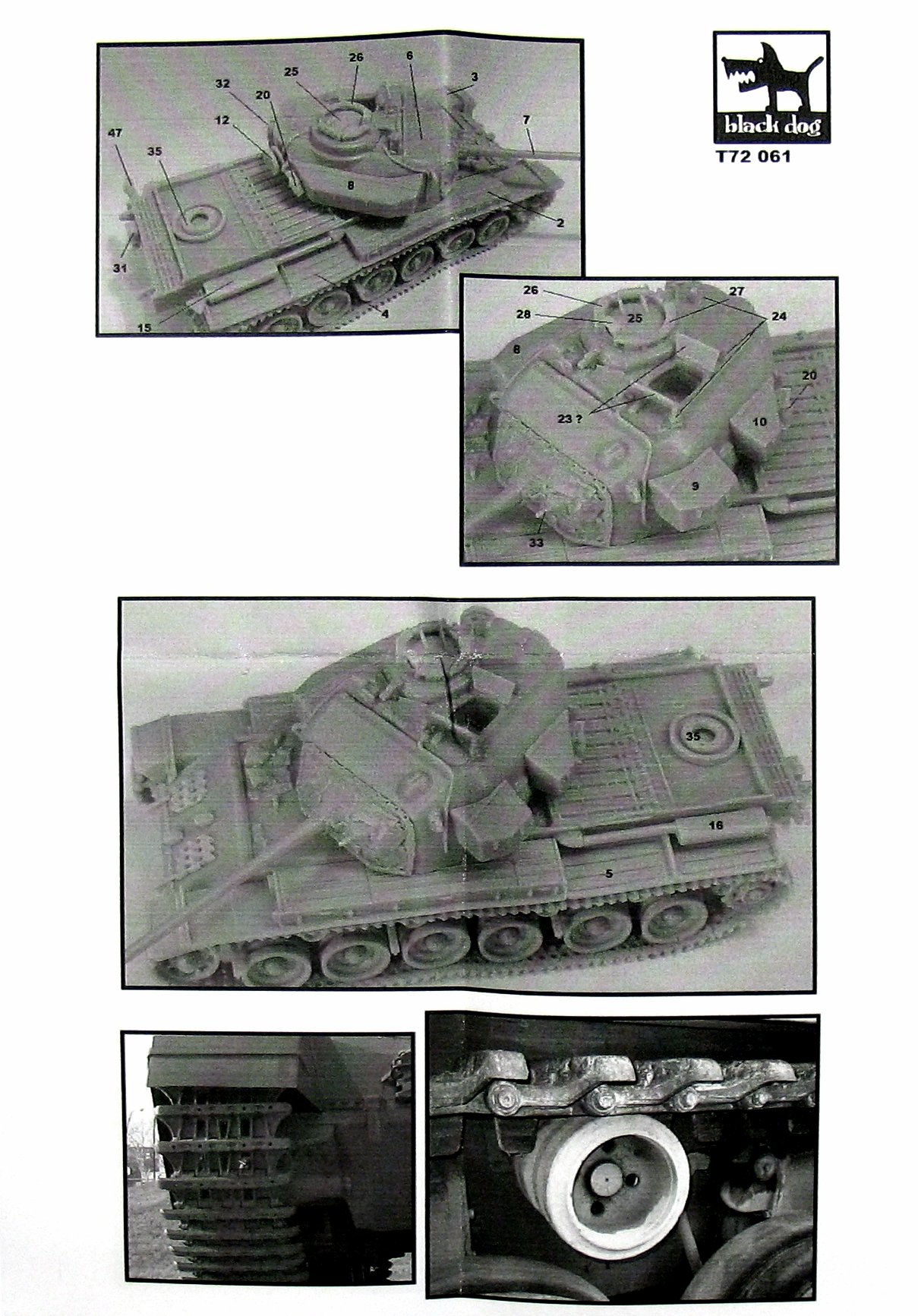 Centurion Mk III complete kit Black Dog -T72061