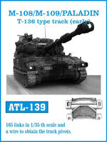 M108/M109 Paladin - T-136 type track (early) - Image 1