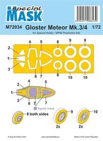 Gloster Meteor Mk.3/4 (for Special Hobby / MPM Production kits)