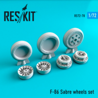 North American F-86 Sabre wheels set - Image 1