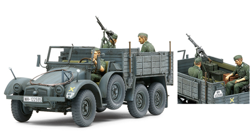 6X4 Truck Krupp Protze (Kfz.70) Personnel Carrier - Image 1