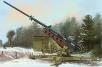 German Rheinmetall Long-Range Rocket ‘Rheinbote’ (Rh.Z.61/9) and launcher