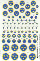 Modern Swedish National Insignia (in 9 sizes)