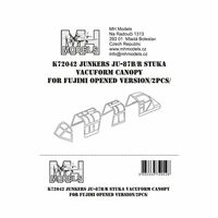 Junkers Ju-87B/R Stuka vacuform canopy - Image 1
