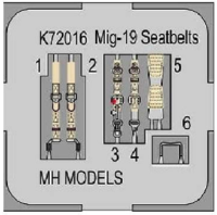 Mig-19 Seatbelts