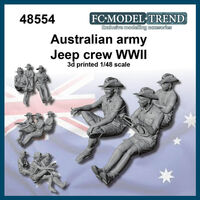 Australian Army Jeep Crew WWII