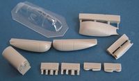 Spitfire PR. ID + vacu canopy for Airfix