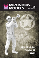 U.S. Musician Soldier #2 WWI - Image 1