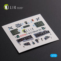 F-16 CJ (Block 50) Interior 3D Decals For Tamiya Kit - Image 1