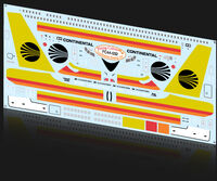 Boeing 707-320C - Continental - Gold/red/orange stripes (for Minicraft kits)