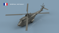 AS-330 Puma - ALAT Version 2 - 3D printing (2 helicopters) - Image 1