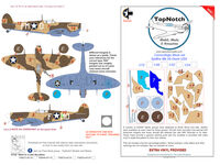 Supermarine Spitfire Mk.Vb - Desert USA camouflage pattern paint masks (for Airfix, Eduard, ICM and Tamiya kits) - Image 1