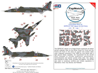RAF Sepecat Jaguar Gr.1/Gr.3 early - Camouflage Pattern Paint Masks - Image 1