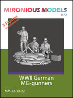 WWII German MG-gunners - Image 1