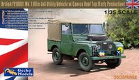 British FV18001 Mk.1 80in 4x4 Utility Vehicle w/ Canvas Roof Top (Early Prod.) - Image 1