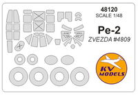 Pe-2  (ZVEZDA) + wheels masks - Image 1