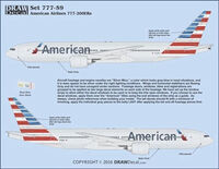 Boeing 777-200ER - American Airlines Oneworld New Colors