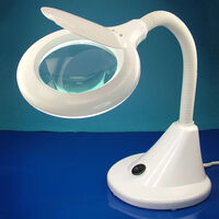 LED Compact Flexi Magnifier Lamp (EU Plug)