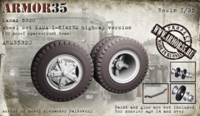 Kamaz 5320, Wheel set KAMA I-N142BM , highway version (10 pcs.+1 spare + front beam) - Image 1