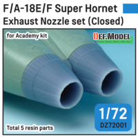 F/A-18E/F/G Super Hornet Exhaust Nozzle set - Closed